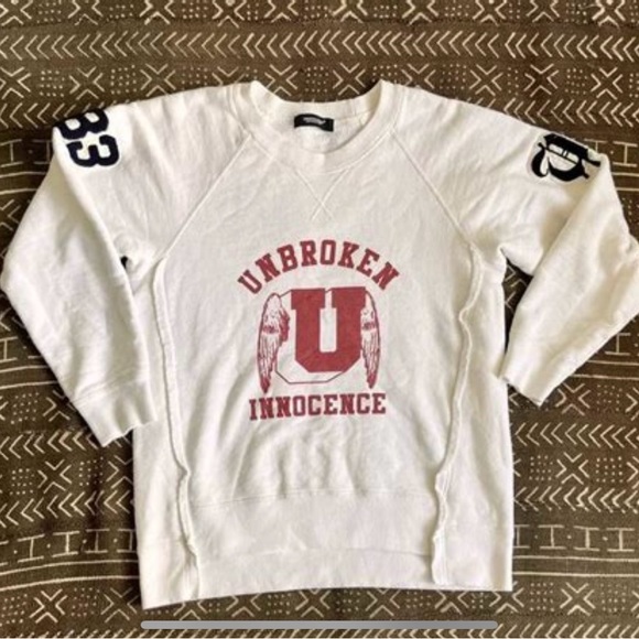 undercover jun takahashi Unbroken innocence sweatshirt white small Japanese 1 - Picture 1 of 11